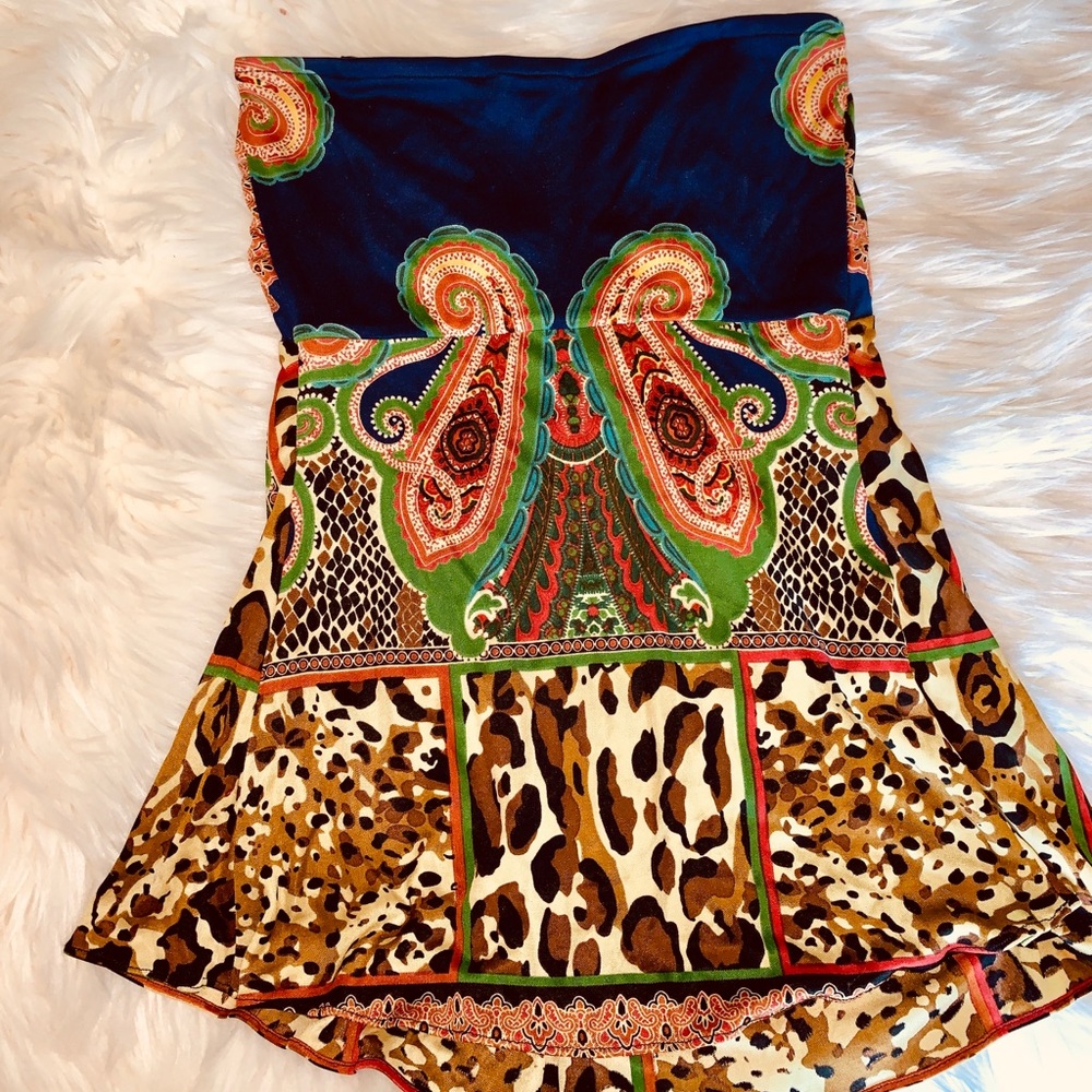 Strapless Sky Top 🐍 - Picture 3 of 5